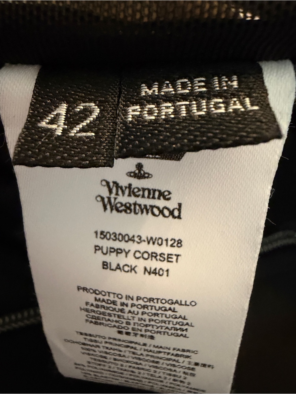 Vivienne Westwood x Palace Puppy Corset 42 - Picture 13 of 13